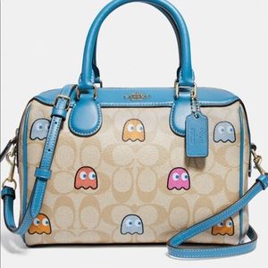 NWT Limited Ed Coach crossbody Pac Man